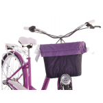 Mestský bicykel 28" Kozbike (K5) 3-prevody fialovo-biely 